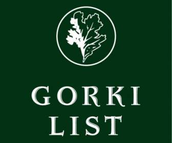 Liste De Gorki