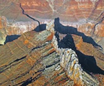 Paesaggio Veduta Aerea Di Grand Canyon