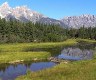 Ciel De Wyoming Pour Le Parc National Grand Teton