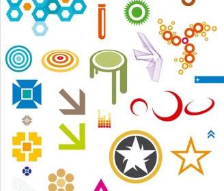 Grafik-Design Icons Und Symbole