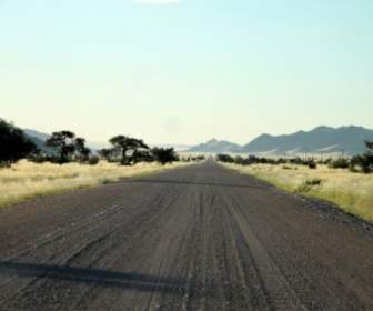 Gravel Road Dirt Road Lonely