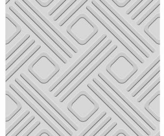 Gray Embossed Lines And Squares Seamless