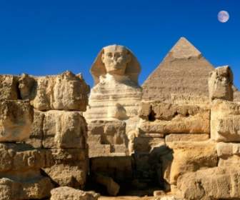 Große Sphinx-Tapete-Ägypten-Welt