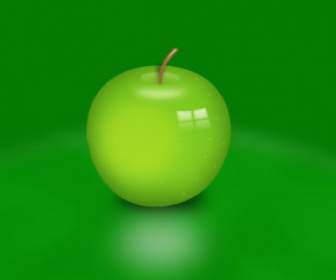 Zielone Jabłko Warstwowe Psd Pliki źródłowe