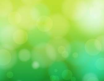 Grüne Bokeh-Hintergrund