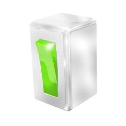 green electric switch