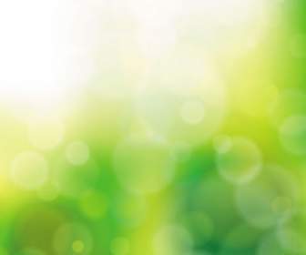 Green Natural Blur The Background Vector