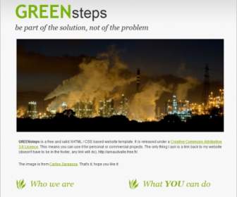Green Steps Template