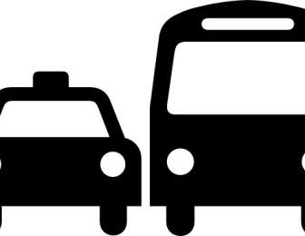 Boden Transport Symbol Zeichen ClipArts