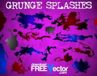 Grunge Splashes