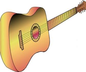 Clip Art De Guitarra Perfil