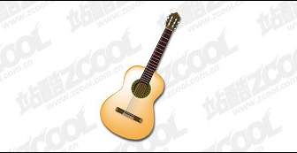 Material De Vector De Guitarra