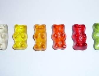 Gummi หมีหมีเหงือกผลไม้