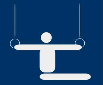 Gymnastik-Piktogramm