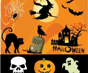 Halloween Design Elements