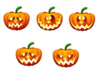 Halloween Emoticons Icons Icons Pack