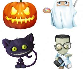 Halloween Icon Set Pack Iconos