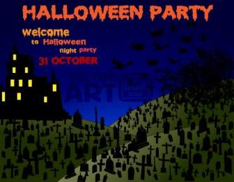 Halloween Party-Nacht