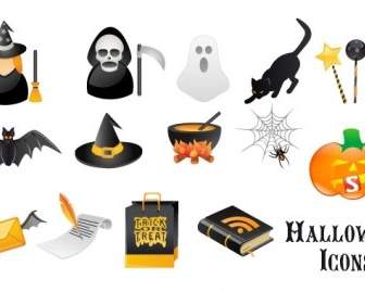 Halloween-Vektorgrafiken