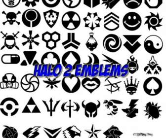 Halo-Emblem-Bürsten