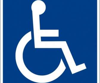 Behinderte Zugängliche Zeichen ClipArt