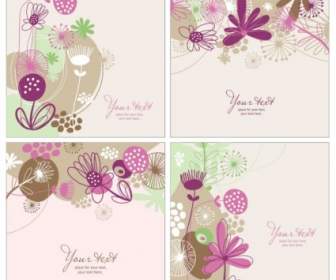 Handpainted Pattern Background Vector