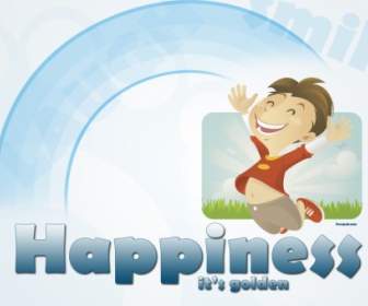 Happiness Free Psd Wallpaper
