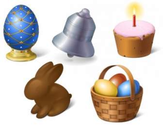 Happy Easter Icons Icons Pack