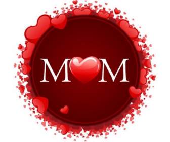 Happy Mother S Day With Hearts