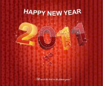 Happy New Year Vector Graphic