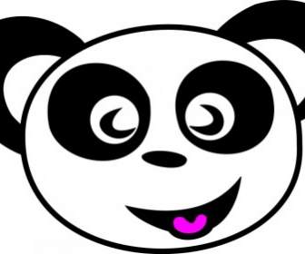 Rosto Feliz Panda