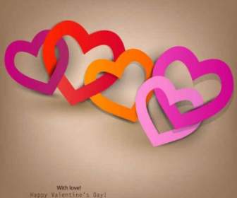 Glücklich S Valentinstag Herz Zu Herz
