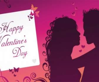 Feliz Día De San Valentín Tarjeta De Felicitación