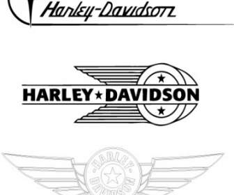 โลโก้เก่าของ Davidson ฮาร์เล่ย์