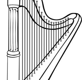 Clipart De Harpe