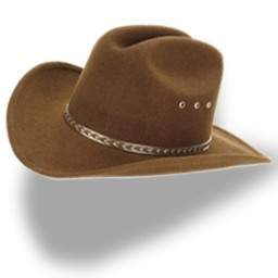 Hat Cowboy Brown