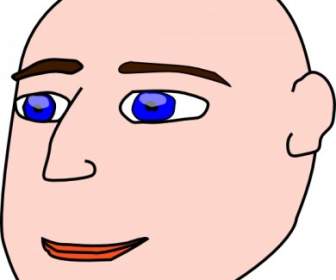 Head Man Bald Clip Art