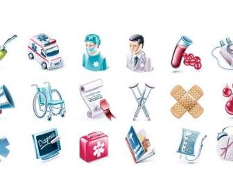 Saúde E Vector Medical Icon Set