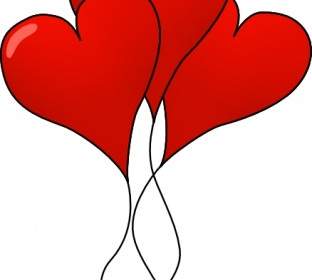 Ballons Cuore ClipArt