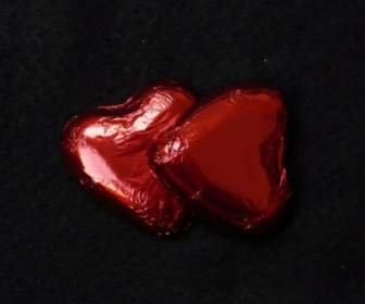 หัวใจรักสีแดง