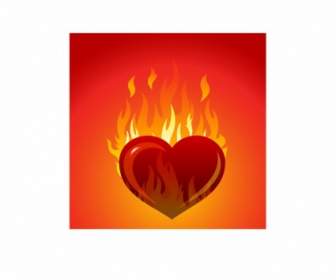 Jantung Dengan Api
