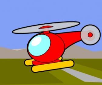 Helicóptero Chopper Clip Art