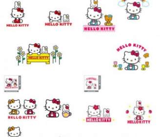 Vettore Ufficiale Di Hello Kitty