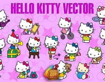 Vettore Di Hello Kitty