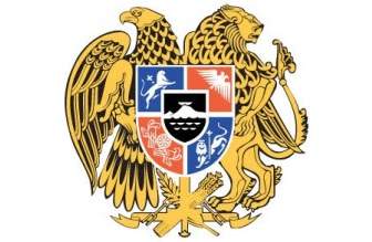 Gudang Persenjataan Armenia Eagle Heraldik Vektor