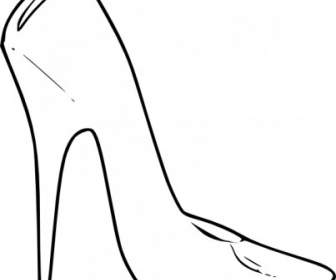 ภาพตัดปะของแฟชั่นผู้หญิงรองเท้าส้นสูง