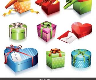 Holiday Gift Icon Vector