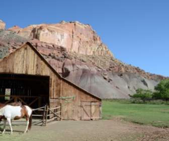 Horse Barn Capitol Reef National Park