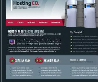 Hosting Co Template