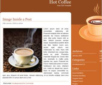 Hot Coffee Template